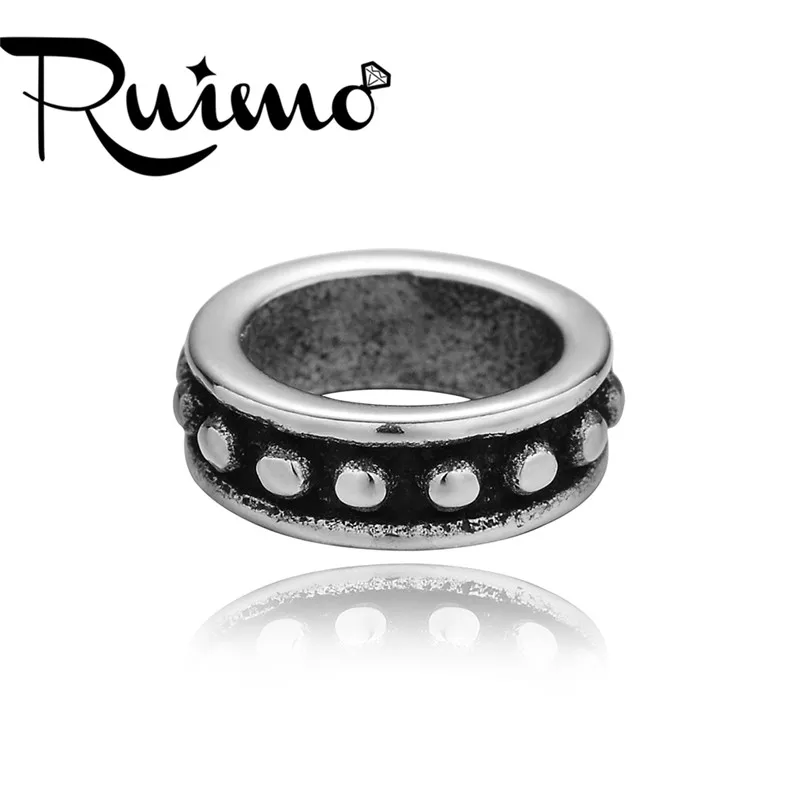 Кожаный браслет RUIMO Warrior модные браслеты из натуральной кожи 316l ювелирные изделия