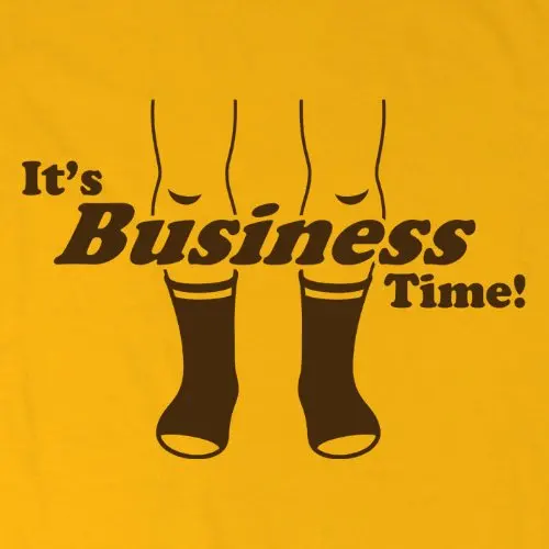 

Mens Business Time T Shirt Tees 2019 Summer Funny Casual Brand Shirts Top Homme Suit