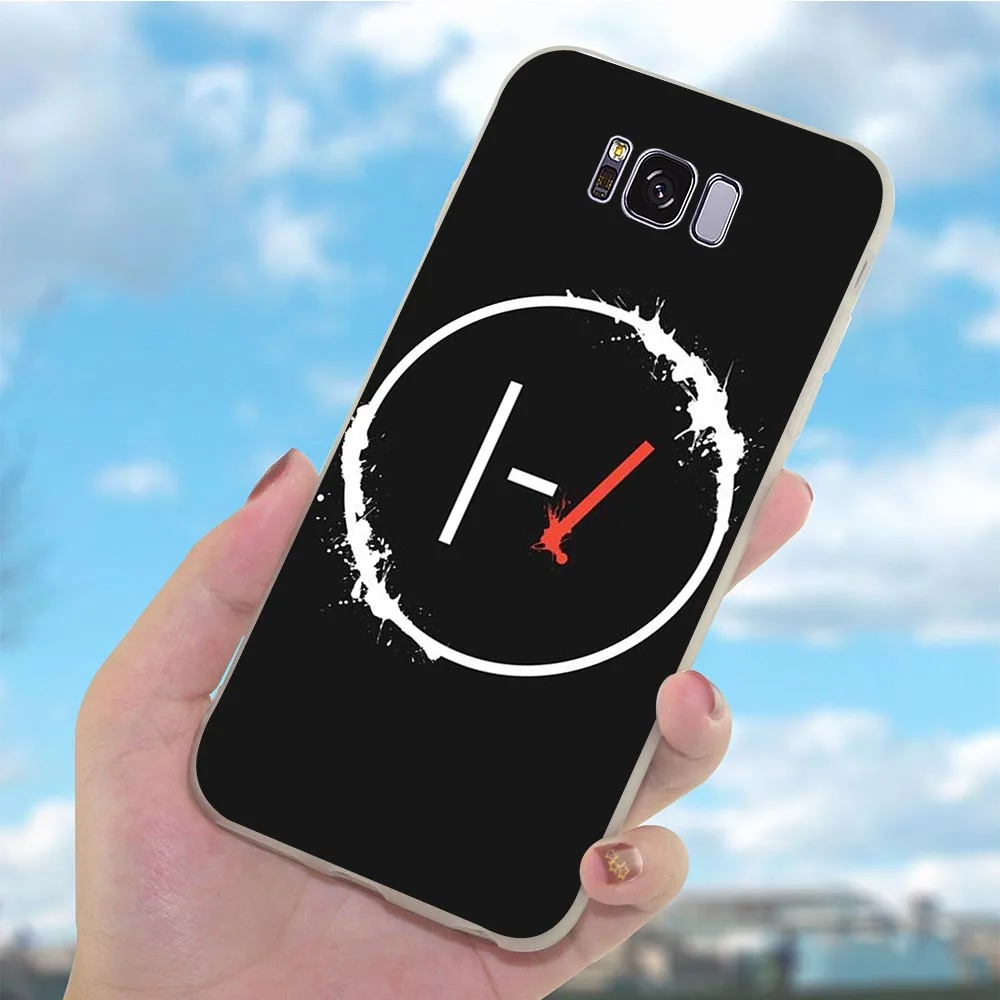 Чехол для телефона из ТПУ Twenty One 21 Pilots противоскользящий чехол Galaxy Samsung S8 Plus S9 M10 M20