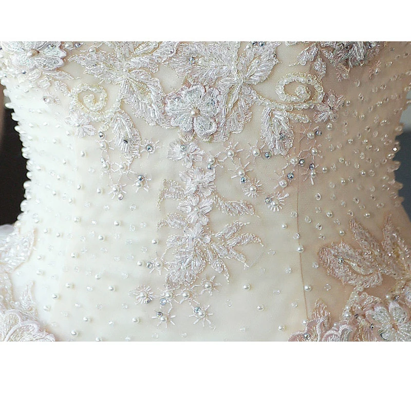 Винтажное свадебное платье цвета шампанского 2019 роскошное бальное в арабском