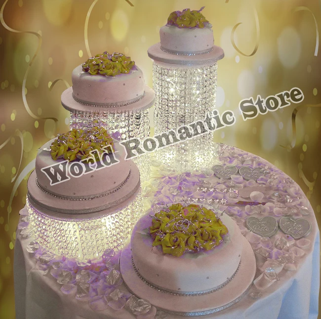 

3pcs/set Acrylic Wedding cake stand