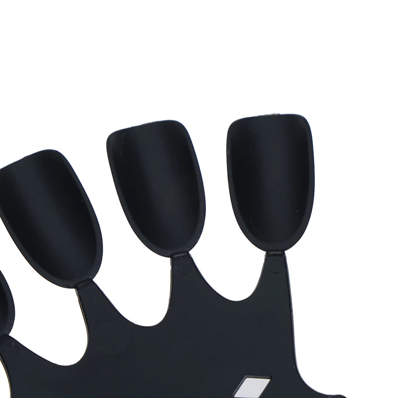 10Pcs/Set Unique Useful Nail Gel Color Card Display Tool Crown Shape False Tips Practice | Красота и здоровье