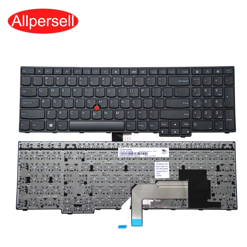 

Новая клавиатура для ноутбука Lenovo IBM Thinkpad E550 E555 E550C E560 E565