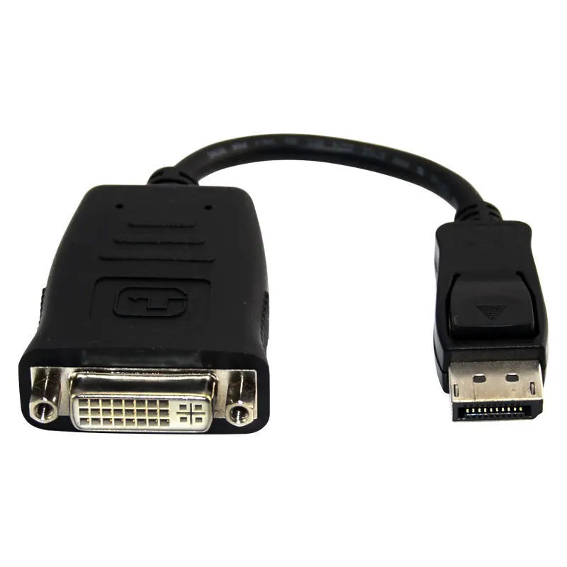 DisplayPort DP папа DVI 24 + 5 контактный гнездовой адаптер Convetor 1080p|Компьютерные кабели и