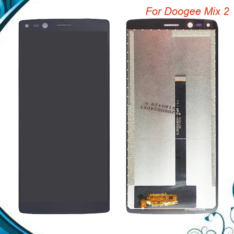 Черный протестированный хорошо работает Для Doogee Mix 2 ЖК дисплей и сенсорный экран