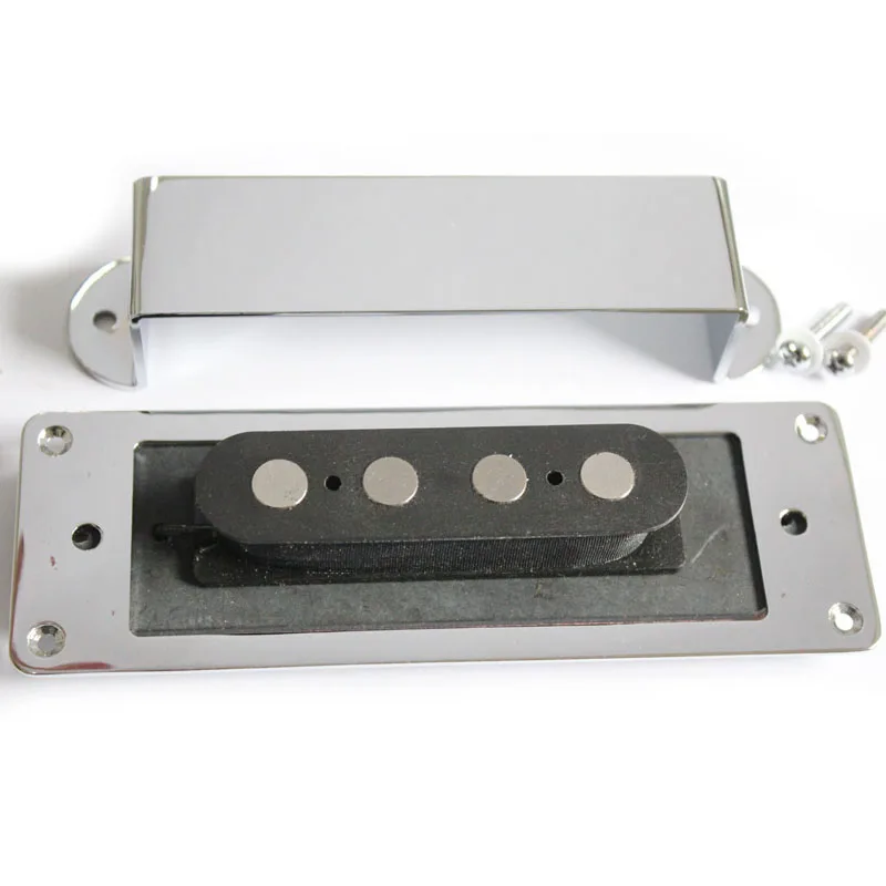 Бас гитара хром мост Пикап Кольцо крышка в сборе запчасти|pickup ring|bridge pickupguitar pickup