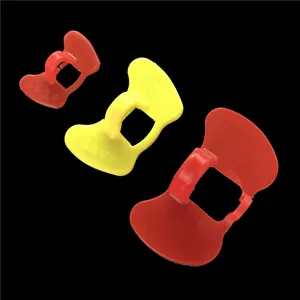 Очки для курицы без болта, 200 шт., очки для фазана, полиэтиленовые очки для курицы, сельскохозяйственное оборудование, оптовая продажа