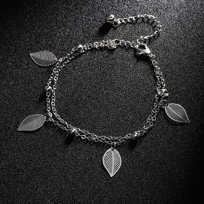 Богемные Многослойные женские ножные браслеты модные ювелирные изделия