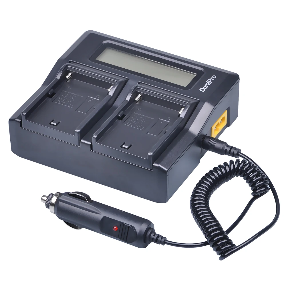 3 шт. NP-F970 NP-F960 NP F970 F960 7 2 V 7200mAh батарея + LCD двойное быстрое зарядное устройство для