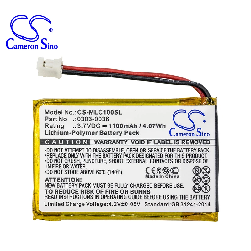 Аккумулятор Cameron Sino 1100 мАч для аккумуляторов MINELAB CTX 3030 0303 0036 |Аккумуляторы
