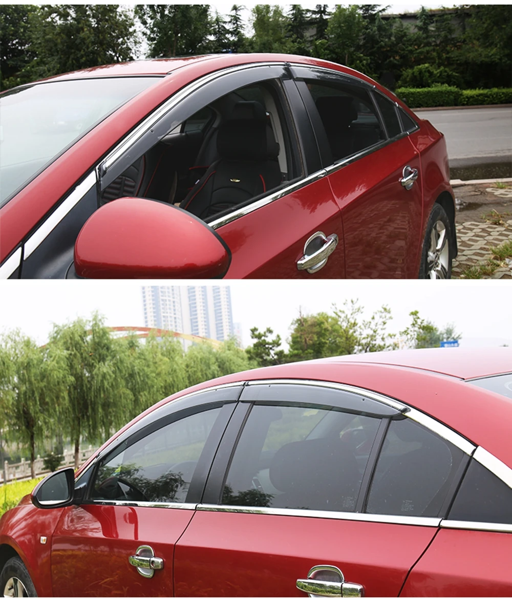 Защитный козырек от солнца и дождя для Chevrolet Cruze 2009 2010 2011 2012 2013|Навесы укрытия| |