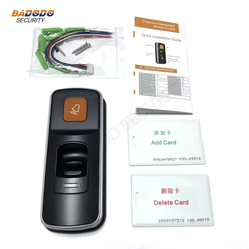 Автономный отпечаток пальца управление доступом Лер ID card reader X660 weigand 26 выход для контроля доступа
