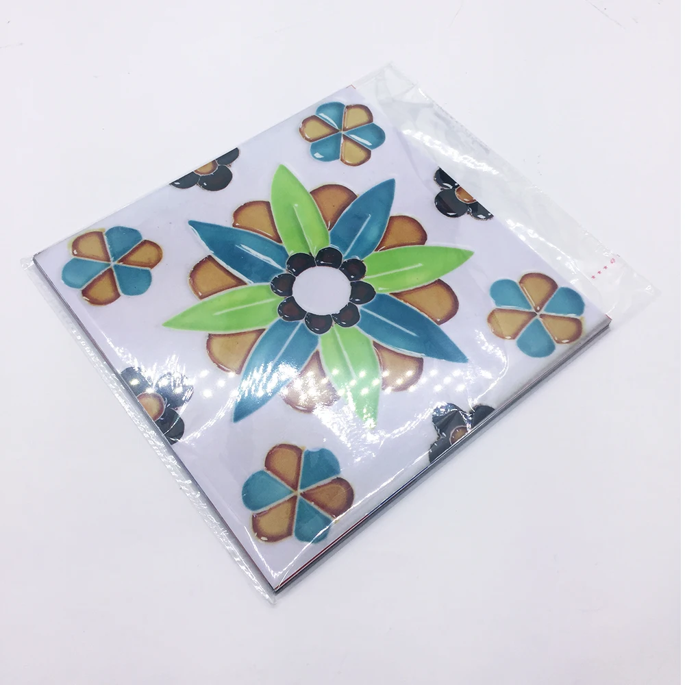 Funlife жемчужная пленка ПВХ традиционная плитка наклейка самоклеящиеся обои