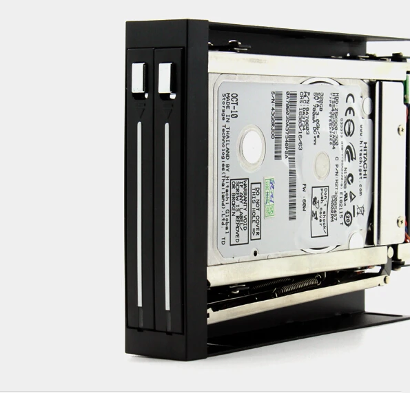 Без инструментов 3.5 &quot SATA Trayless горячей замены мобильного стойка для двойной 2.5 SSD /