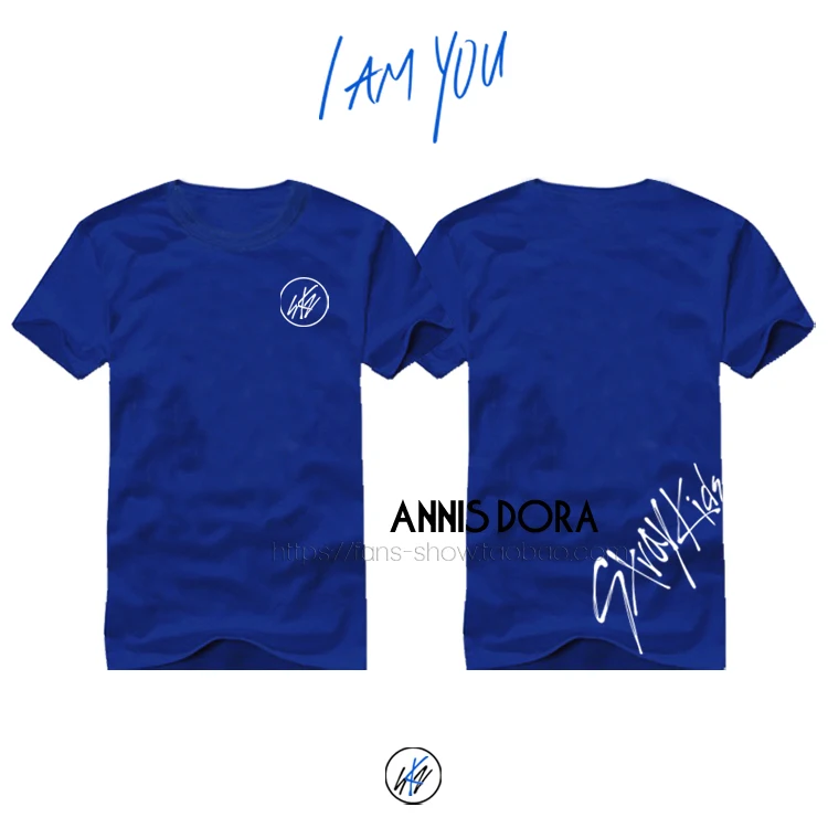 Детская футболка с коротким рукавом и логотипом I AM YOU | Мужская одежда