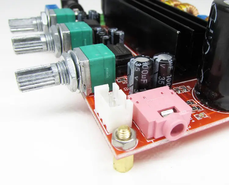 TPA3116D2 2 1 CH 100W + 50W HIFI цифровой сабвуфер усилитель платы dc 12V 24V Автомобильный amp для diy