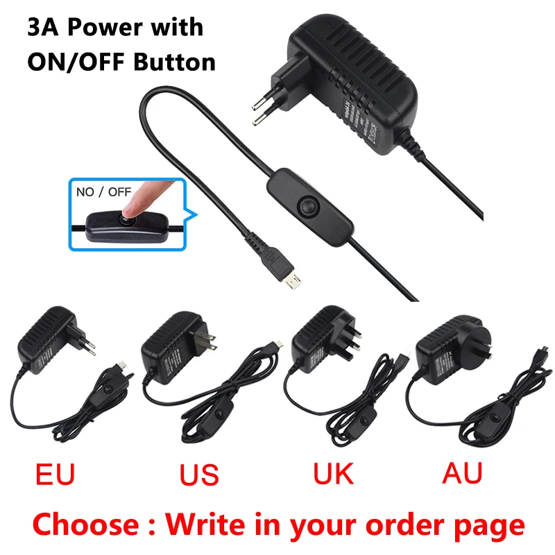 Оригинальный UK Raspberry Pi 3 Model B + Бортовой 2 4G & 5G Wi Fi Bluetooth 4 1 ГГц Quad core 64 разрядный