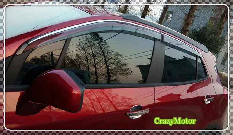 Для Vauxhall Opel Mokka 2013 2019 оконный козырек Vent Shades Защита от солнца и дождя дефлекторы