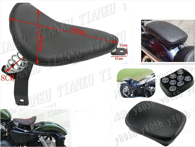 Весеннее кожаное сиденье монтажный кронштейн заднее на крыле для Honda Shadow Spirit Sabre