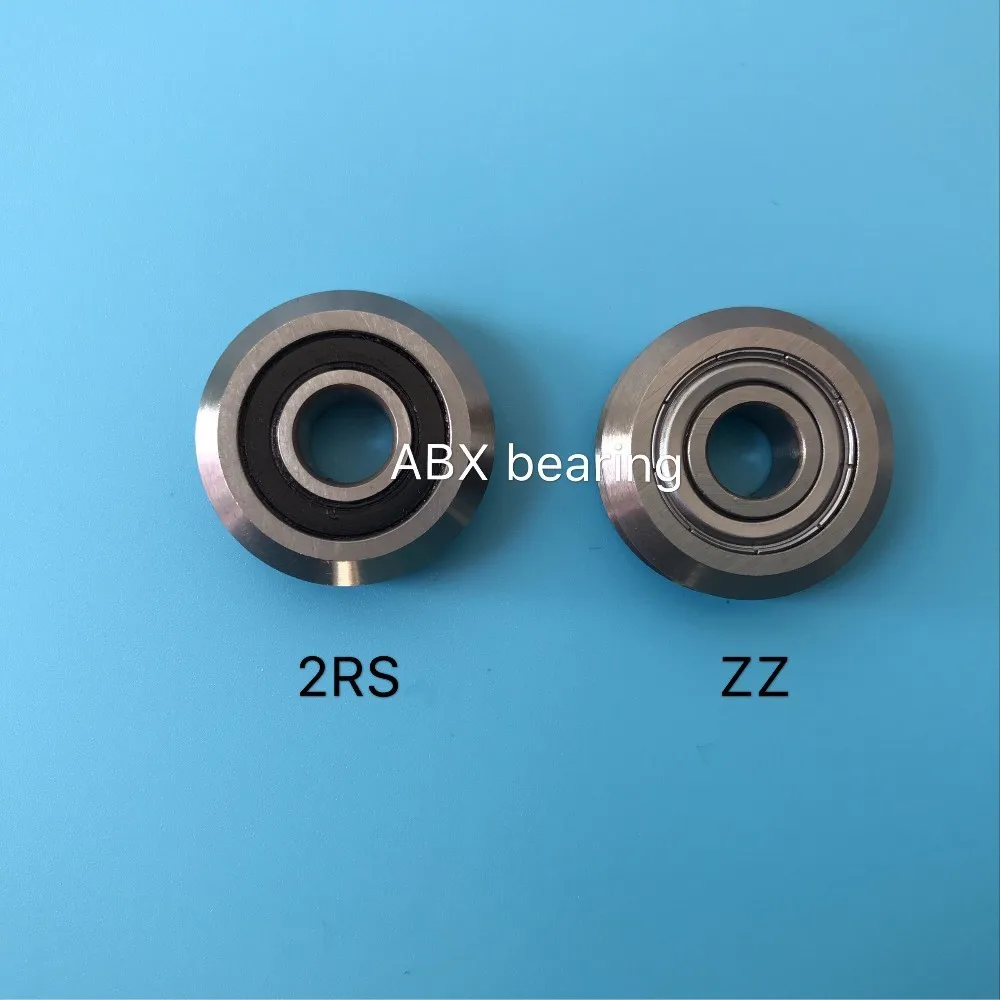 RM2-2RS RM2 W2 W2-2RS RM2ZZ W2ZZ опорный роликовый подшипник 3/8 дюймов отверстие V паз Направляющие подшипники 9,525x30,73x11,1 мм