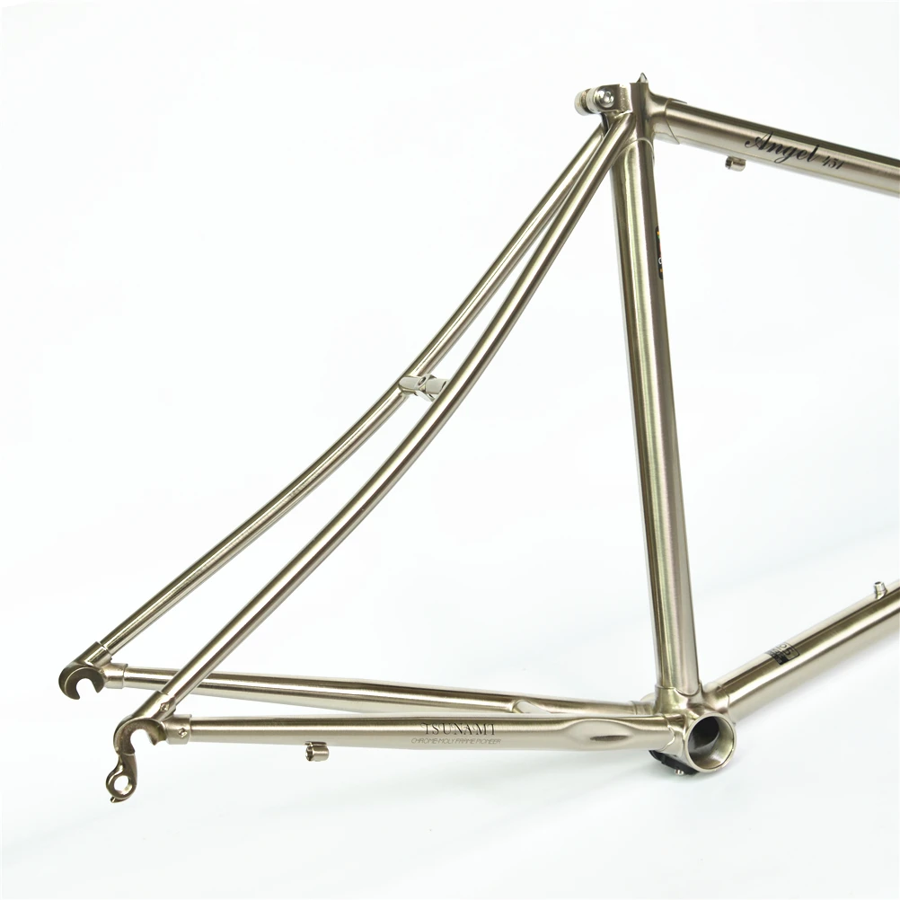 TSUNAMI Angle 520 Reynolds Minivelo велосипедная Рама с вилкой 22 &quotсуппорт тормоз 451 CR-MO