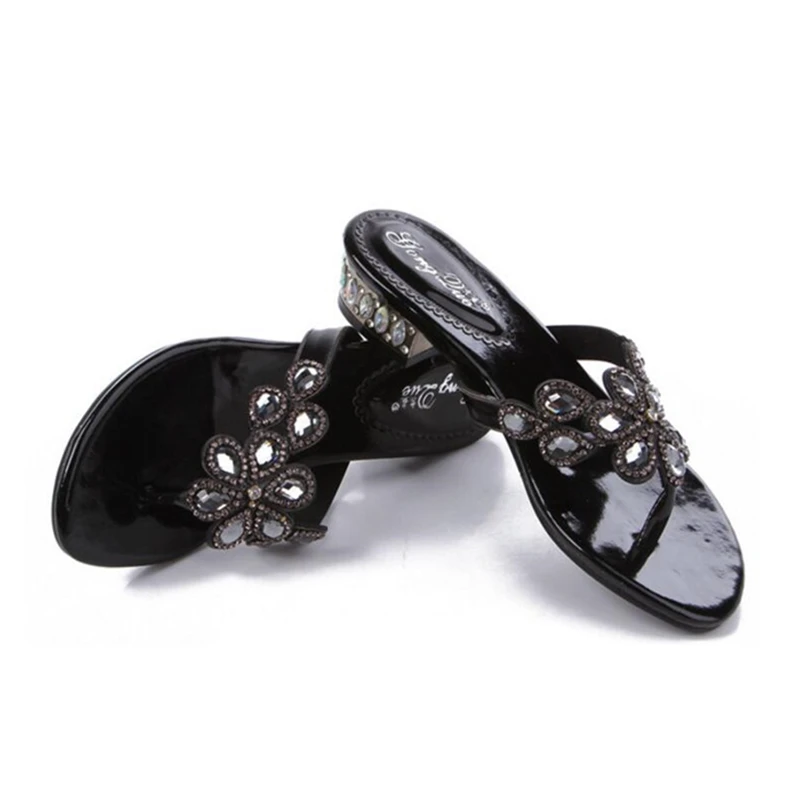 Женские босоножки на плоской подошве туфли больших размеров 33-44 с ромбовидным