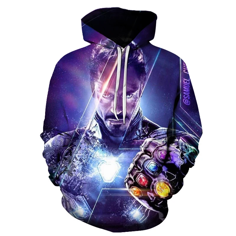 2019 новый осенний мужской пуловер 3D devil man толстовка с капюшоном принт цифровой