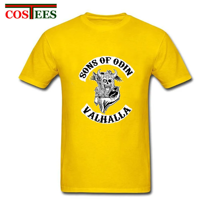 Футболка с принтом в стиле викингов