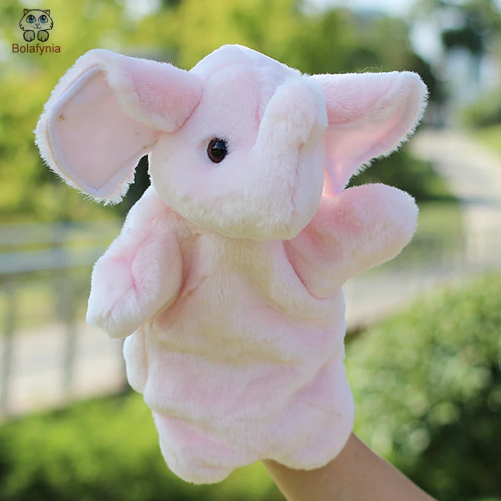 BOLAFYNIA детские игрушки марионетки розовый слон 25 см плюшевые для детей подарки на