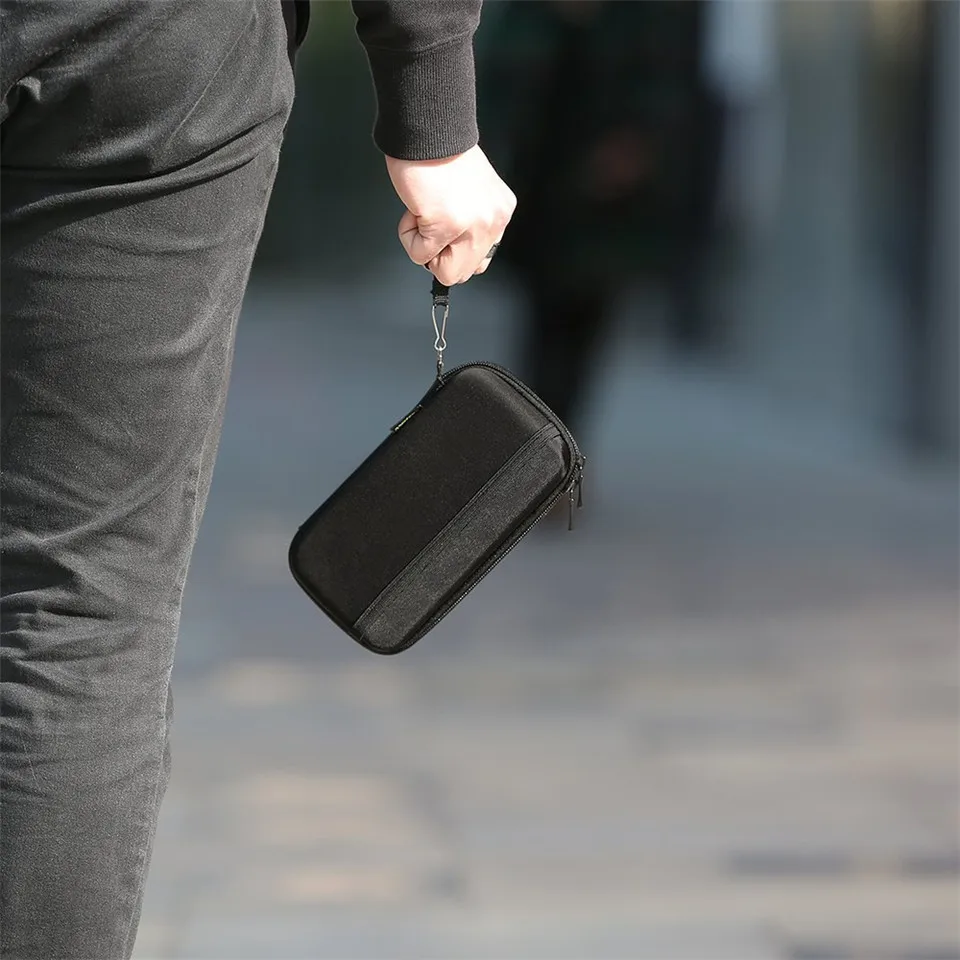 Портативный внешний аккумулятор EVA сумка для Anker Rock Baseus Xiaomi 10000 мАч внешнего