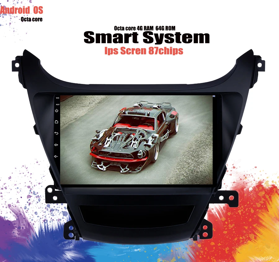 Android 10 0 6 Гб RAM автомобильный DVD плеер GPS навигация головное устройство для Hyundai
