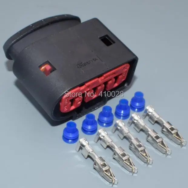 Shhworld 5pin 3 5 мм для VW Авто Штепсель электрической розетки 1J0 973 775A адаптер массовый