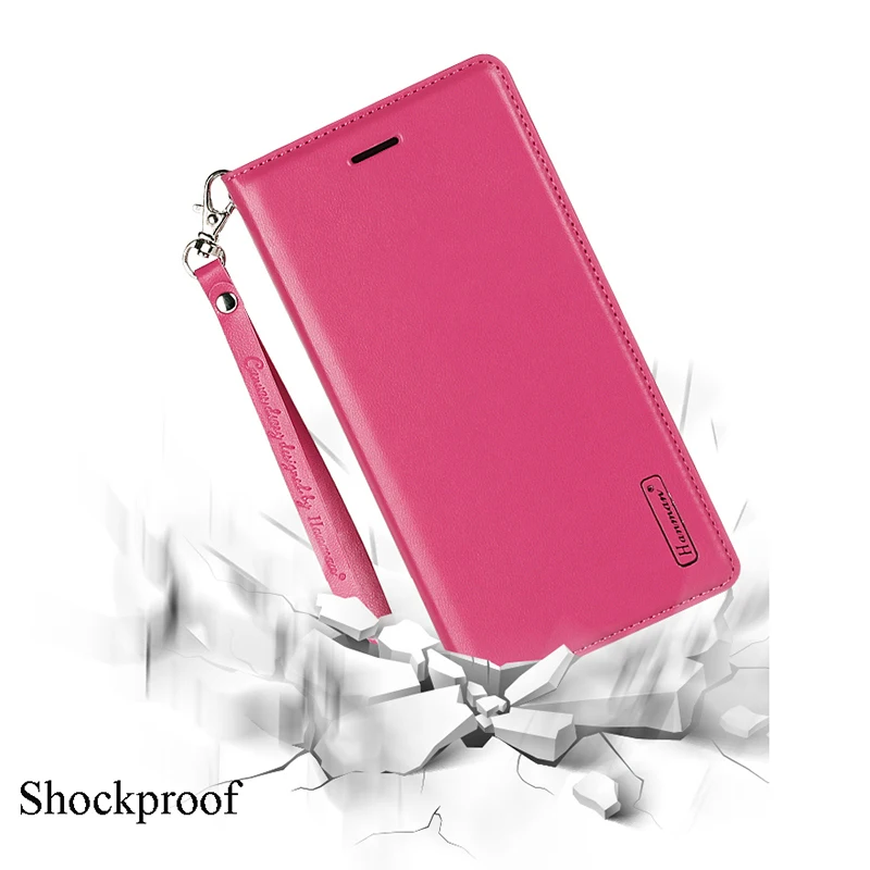 Чехол-книжка из искусственной кожи Hanman для Apple iPhone 5 5S SE 6 6s 7 8 Plus X Чехол-бумажник с
