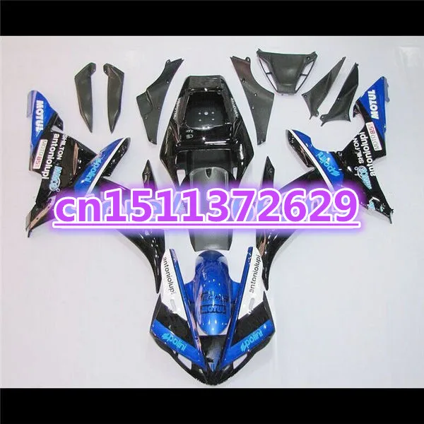 

NEW For 02-03 YZF R1 02 03 YZF 1000 blue black YZF-R1 YZF-1000 YZFR1 YZF1000 2002 2003 Fairing Body