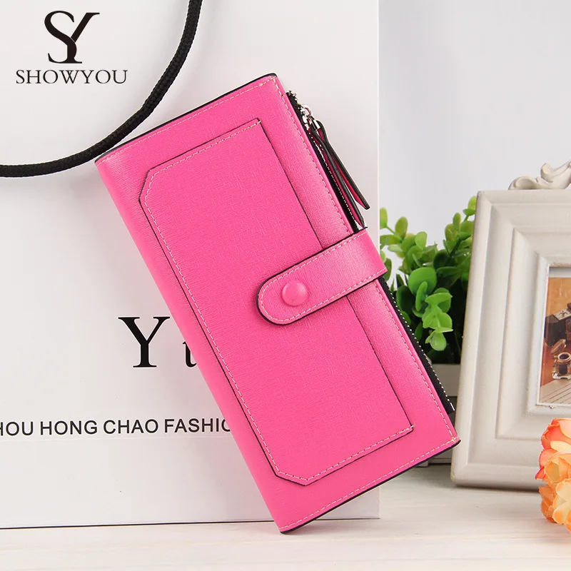 Оптовая цена модные новые женские кошельки с ярким узором длинный карман на