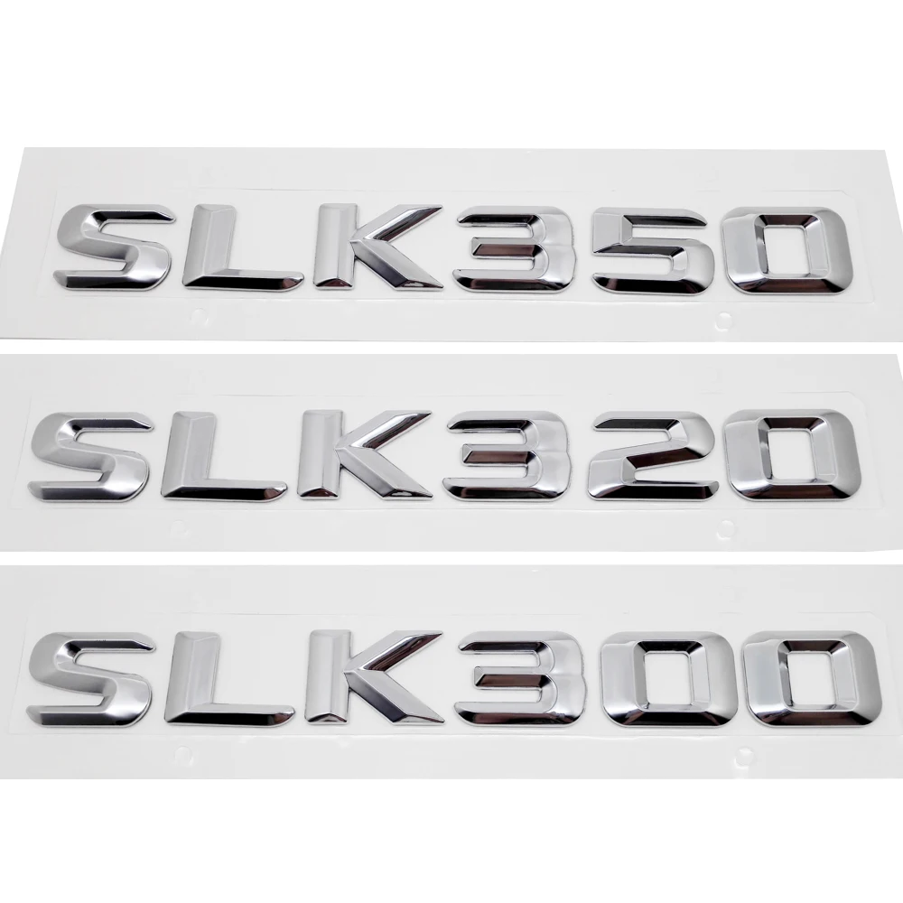 Металлическая задняя наклейка для Mercedes Benz SLK Class SLK300 SLK320 SLK350 W220 W204 W209 эмблема