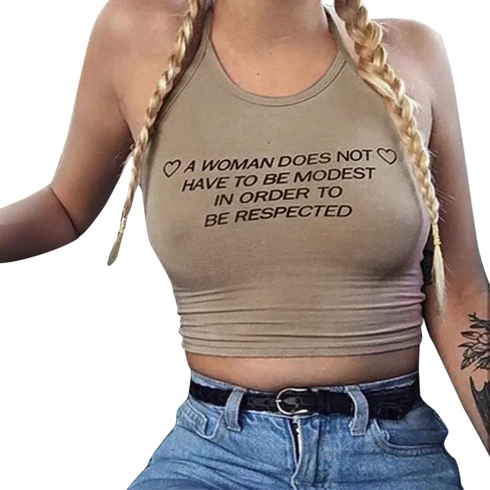 Женский пикантный топ на бретельках Облегающая рубашка укороченный блузка