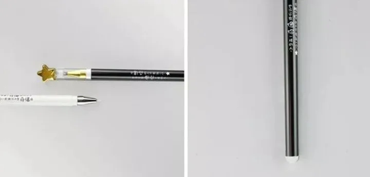 AIHAO Новое поступление простая дизайнерская шапочка 12 шт./лот ластик гладкая пишущая ручка для товары для школьников