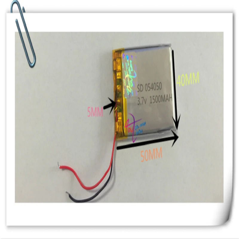 Литий полимерная аккумуляторная батарея 3 7 1500 В 504050 мАч 10 шт.|rechargeable battery|battery for