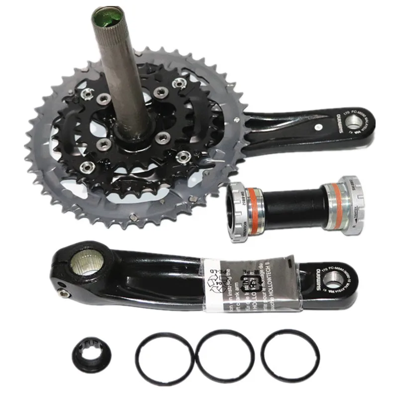 Новый оригинальный SHIMANO DEORE FC M590 10S/FC M591 9S Горный/велосипед для путешествий полые