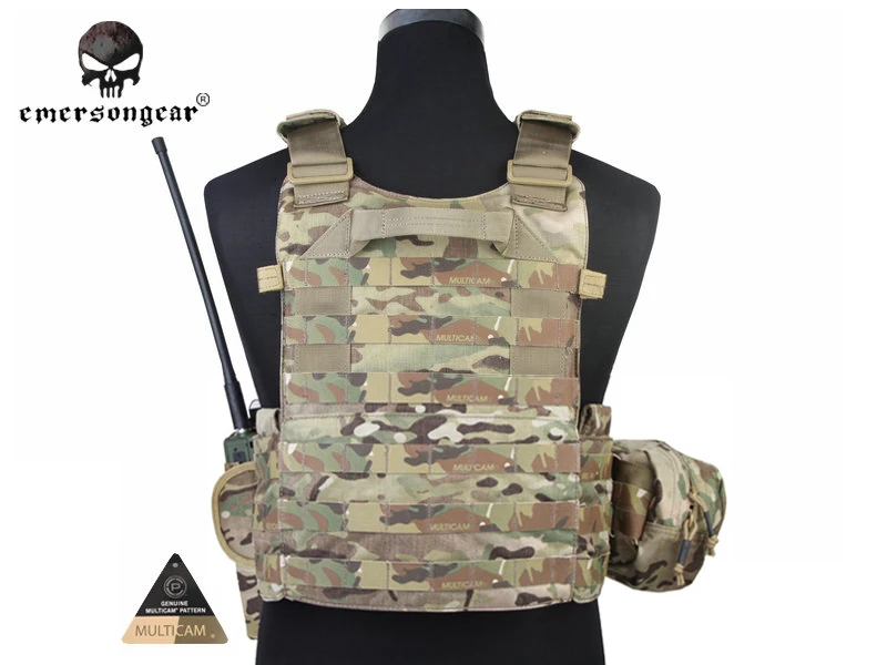 Emersongear LBT6094A стильный тактический жилет с 3 карманами для страйкбола боевой Molle