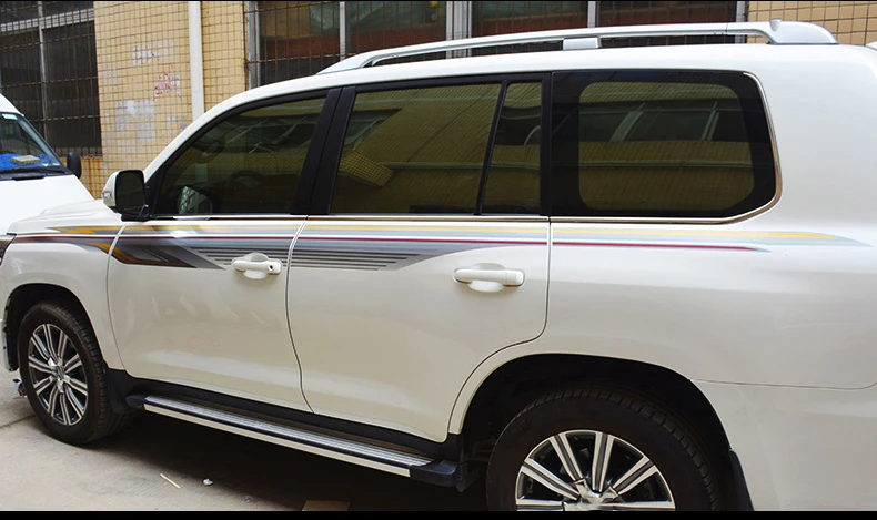 Luhuezu 3M стикер кузова автомобиля для Toyota Land Cruiser 200 LC200 V8 аксессуары