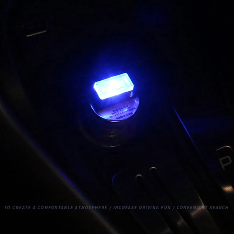 1 Автомобильный USB LED декоративный свет универсальный для Buick Regal Lacrosse Excelle