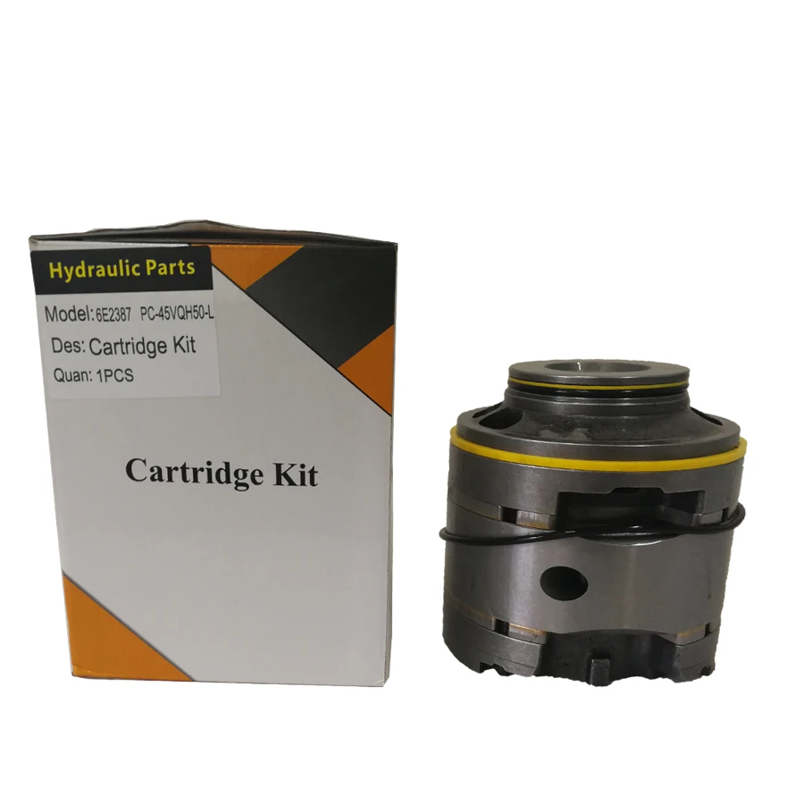 

Replace to CAT 6E2387 / Vickers VQ series repair kit hydraulic vane pump PC-45VQH50-L cartridge kits