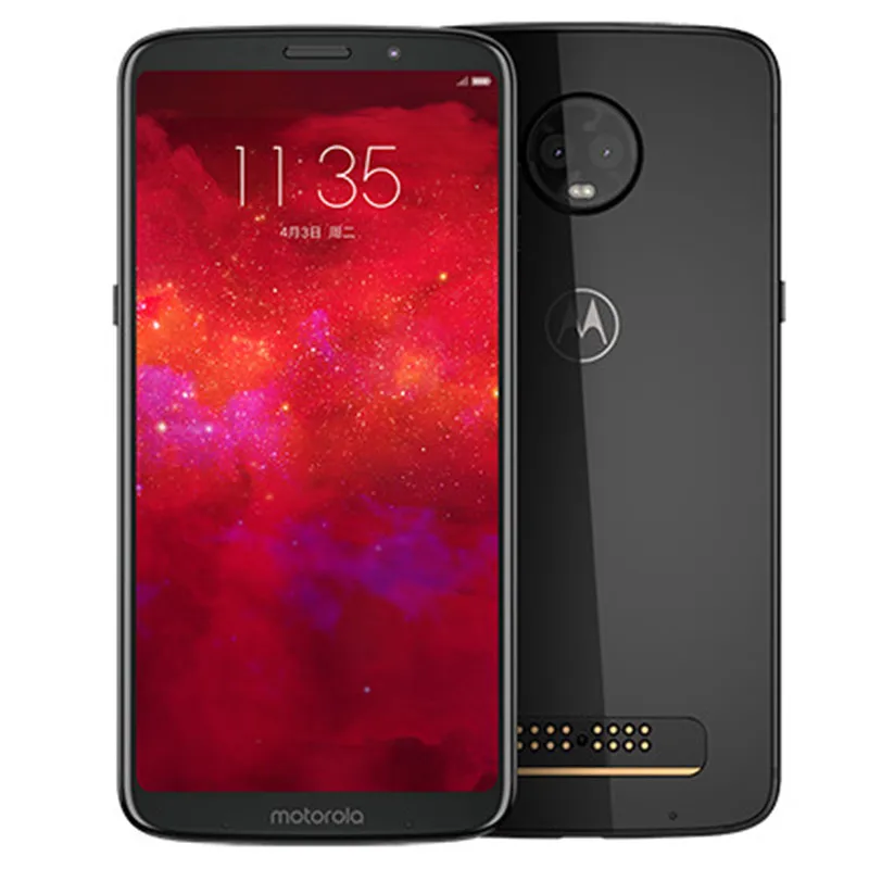 Мобильный телефон Motorola MOTO Z3 экран 6 01 дюйма Восьмиядерный процессор Snapdragon 835 ГБ 128