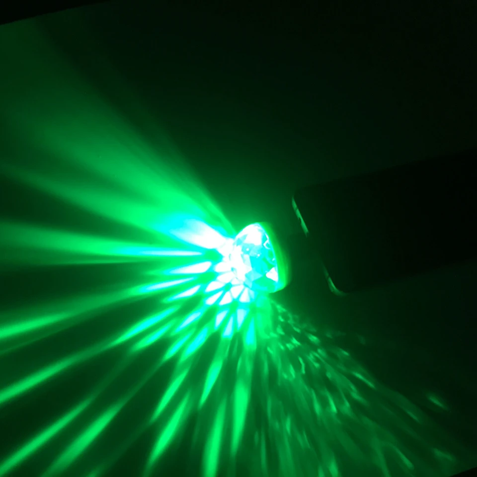 Миниатюрный RGB светодиодный светильник питание от USB светодиодная лампа 4 Вт 5 в