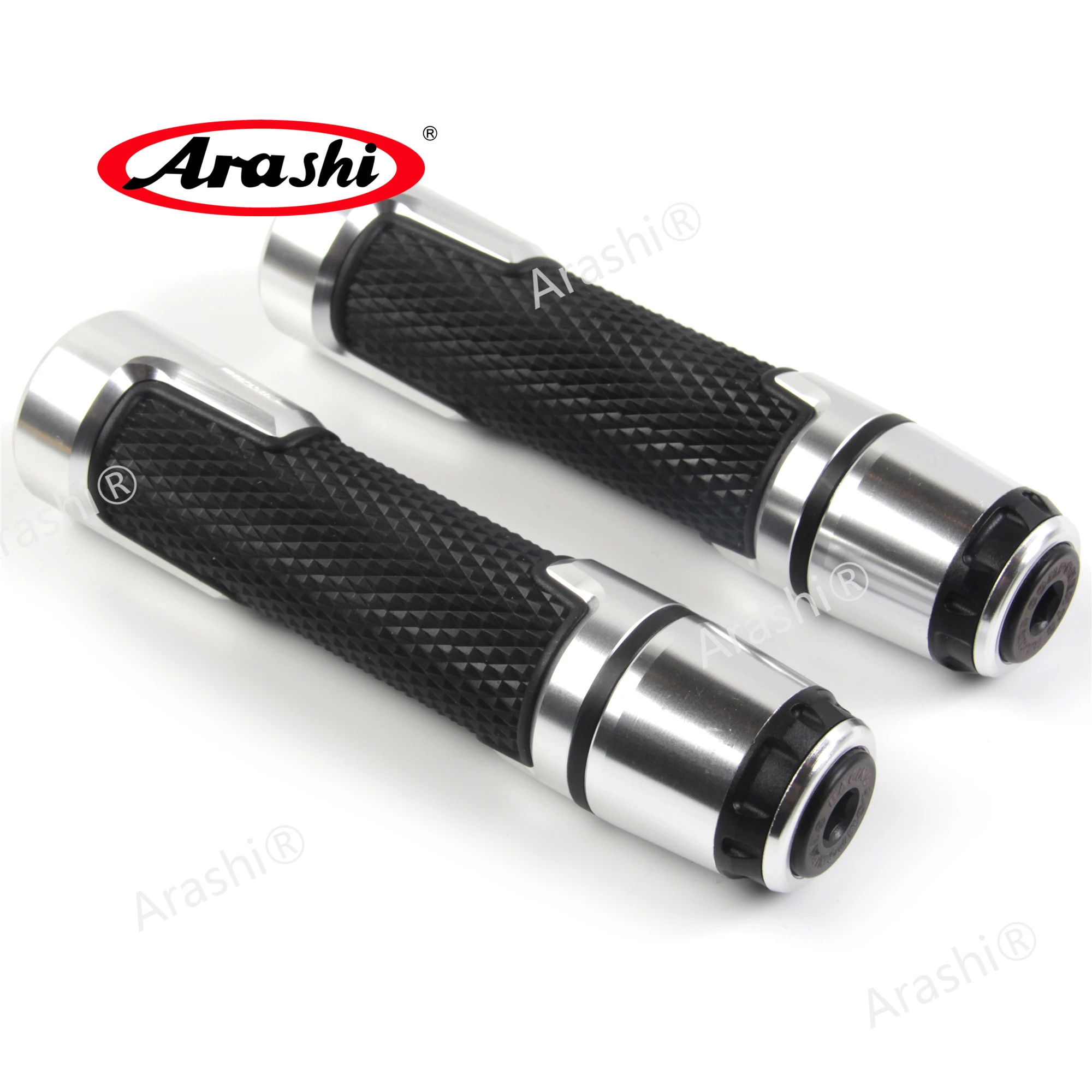 Резиновые ручки Arashi CNC для Руля Мотоцикла аксессуары YAMAHA MT09 MT 03 07 TDM900 YZF R6 R1 XJ6 FZ8