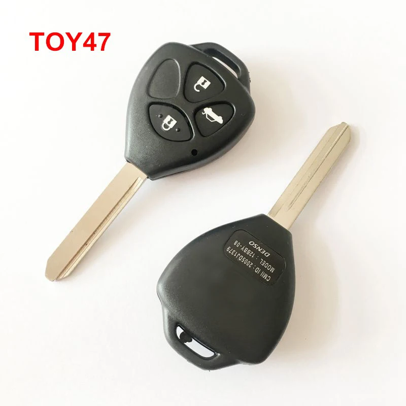 Для Toyota 3 кнопки дистанционного случае ключ (Toy47 лезвие европейский стиль) 8