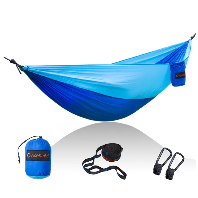 Гамак Камуфляжный на 2 человек подвесная кровать для сада отдыха спорта дома