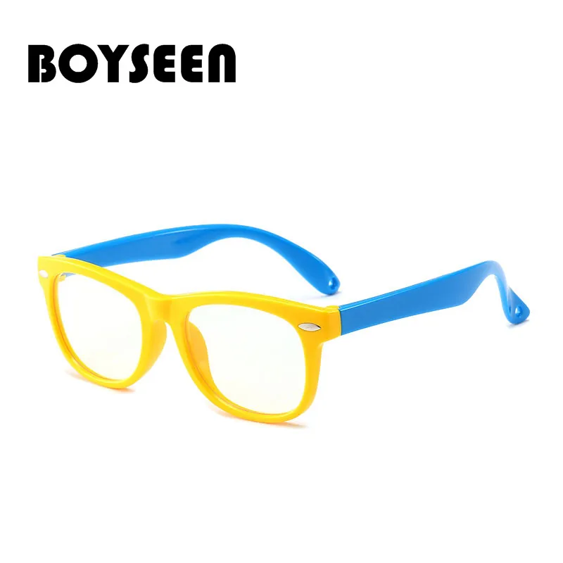 BOYSEEN детская оптическая оправа детские очки для девочек прозрачные гибкие